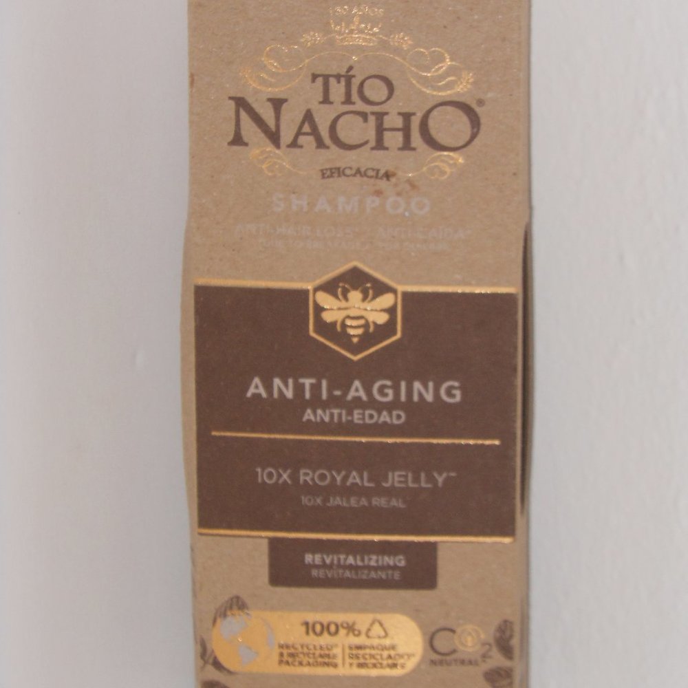 TIO NACHO SHAMPOO ANTI-AGING 10X ROYAL JELLY REVITALIZING SHAMPOO